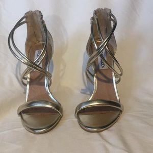 Sexy, Gold, strappy sandals